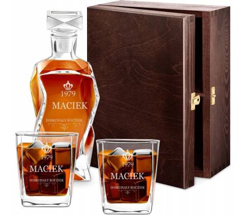 Murrano karafa krabička 0,7l
