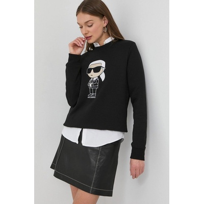 Karl Lagerfeld mikina IKONIK KARL sweatshirt černá