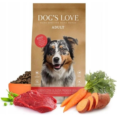 Dog's Love Adult Hovězí 12 kg