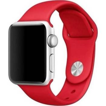 Mercury силиконов каишка за часовник Apple Watch 38/40/41 mm червен ( )