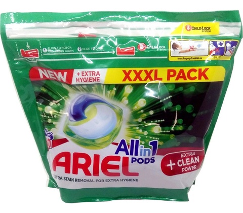 Ariel +Extra clean kapsule 60 PD