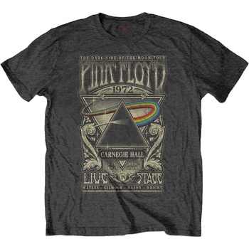 Pink Floyd Риза Carnegie Hall Poster Unisex Charcoal Grey S (PFTEE78MC01)