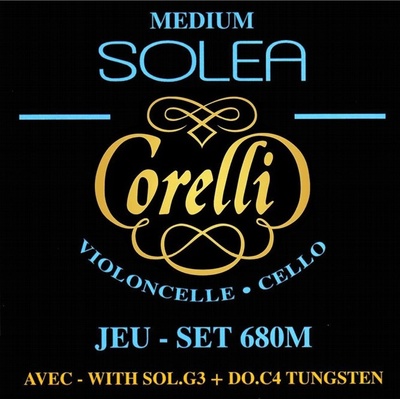 Savarez 680M Corelli Solea Cello Set