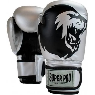 SUPER PRO Детски Боксови Ръкавици Super Pro Talent Grey - 6 oz
