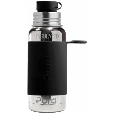 Pura Ttermo fľaša so športovým uzáverom 475 ml Black