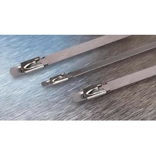 Wapro Páska stahovací nerezová rychloupínací s kuličkovým zámkem 850 x 7,9 mm wpr2084 1ks
