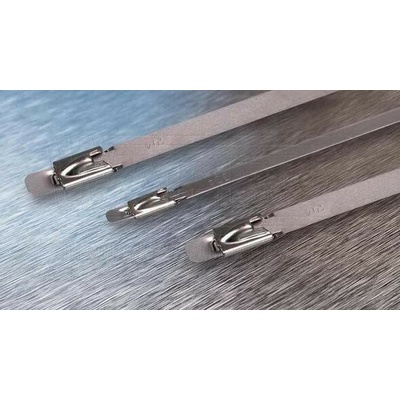 Wapro Páska stahovací nerezová rychloupínací s kuličkovým zámkem 850 x 7,9 mm wpr2084 1ks