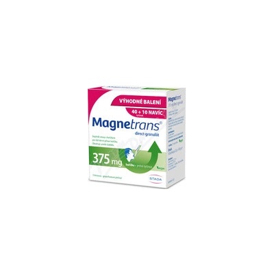 Magnetrans 375mg Promo tyčinek granulátu 2023 40 + 10 sáčků