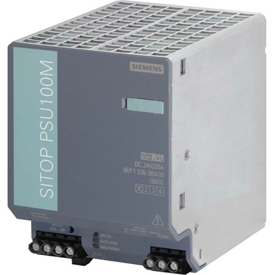 Siemens 6EP13363BA10 síťový zdroj na DIN lištu 24 V/DC 20 A 480 W Počet výstupů:1 x Obsah 1 ks