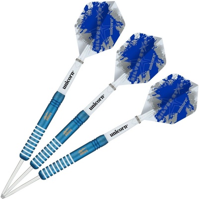 Sada steel šipek Unicorn Gary Anderson Blue Silverstar 23g, 80% wolfram