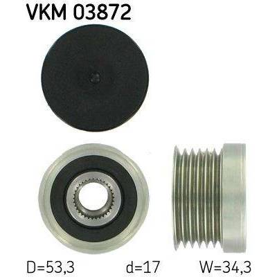 Předstihová spojka SKF VKM 03872