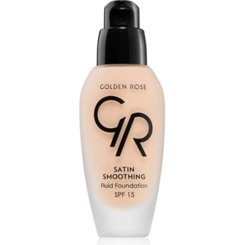 Golden Rose Satin Smoothing дълготраен течен фон дьо тен SPF 15 цвят 23 34ml