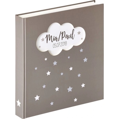 walther+ design UK-205 fotoalbum (š x v) 28 cm x 30.5 cm hnědá 50 Seiten