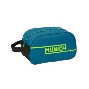 MUNICH Пътническа Чантичка Munich Land Черен Зелен 26 x 15 x 12 cm