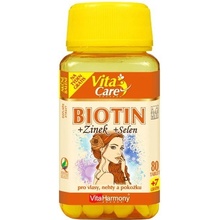 VitaHarmony Biotin 300 mcg + Selen + Zinek 87 tablet