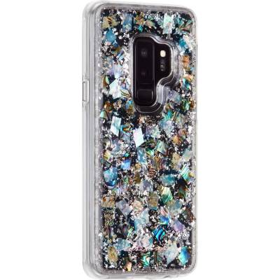 Case-Mate Karat Petals Case - дизайнерски кейс с истински цветя и с висока защита за Samsung Galaxy S9 Plus (перлен)