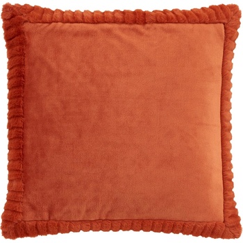 Catherine Lansfield Декоративна възглавница от микроплюш 55x55 cm Velvet and Faux Fur - Catherine Lansfield (DS/54492/W/CU55/BUO)