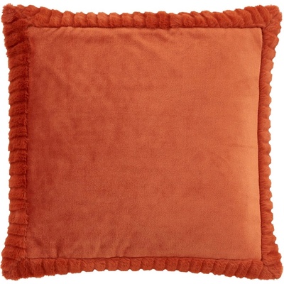 Catherine Lansfield Декоративна възглавница от микроплюш 55x55 cm Velvet and Faux Fur - Catherine Lansfield (DS/54492/W/CU55/BUO)