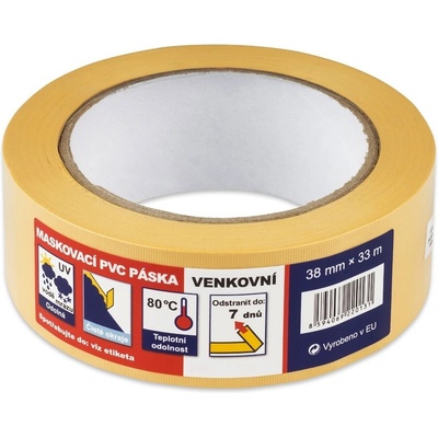 Mako zakrývací stavební lepicí páska 38 mm x 33m