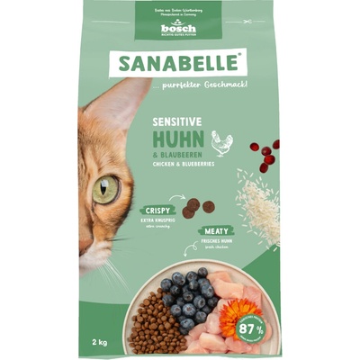 Sanabelle Sensitive kuřecí a borůvky 2 kg
