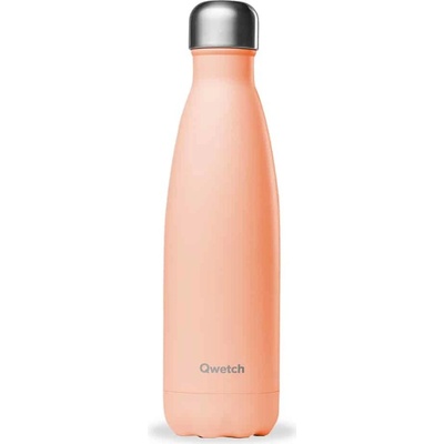 Qwetch nerezová Termo láhev Pastel Peach 500 ml