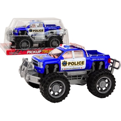 LEANToys Terénní policejní auto