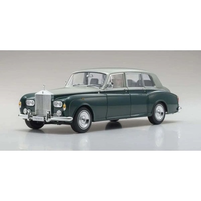 Kyosho Rolls Royce Phantom VI EWB 1968 Green Silver 1:18