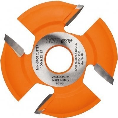CMT Fréza pro zásmolky D100x8 D22 Z4 R30 HM C24000404
