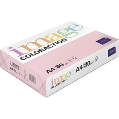 Kancelářský papír Image Coloraction A4/80g Tropic pastelově růžová OPI74 500 listů