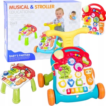 Ricokids Vzdelávací stôl 4 v 1 modrý