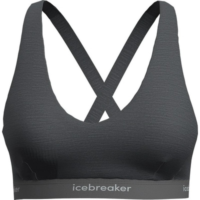 Icebreaker W Mer 125 Cool-Lite Sprite Racerback Bra Размер на сутиена: S / Цвят: сив