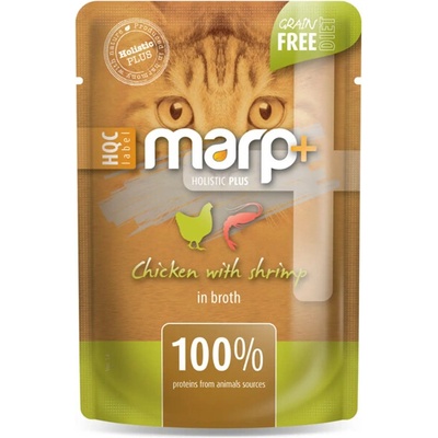 Marp Holistic Plus Cat kapsička kura s krevetami vo vývare 55 g SET 12+12