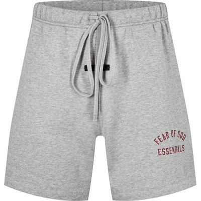 Fear of god essentials Къси панталони FEAR OF GOD ESSENTIALS Cotton Logo Shorts - Dark Heather