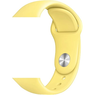 Trender Каишка Trender - Silicone, Apple Watch, 44/45 mm, жълта (TR-ASL45YW)