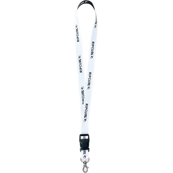 RIP CURL Brand Logo Surf lanyard - White (White)