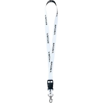 RIP CURL Brand Logo Surf lanyard - White (White)
