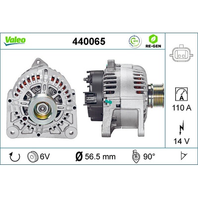 Alternátor VALEO 440065