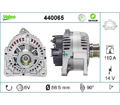 Alternátor VALEO 440065