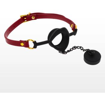Taboom Kinky Gag with Plug Red