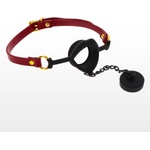Taboom Kinky Gag with Plug Red