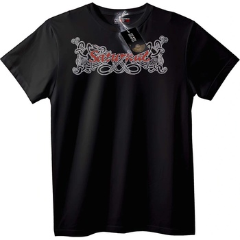 NOONEBRAND Тениска Saturnus Калиграфия - 2XL, White