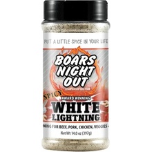 Boars Night Out BBQ grilovací koření Spicy White Lightning 397 g