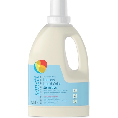 Sonett Tekutý prostriedok na pranie Color Senzitív 1,5 l