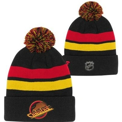 Vancouver Canucks NHL Cuffed Beanie With Pom