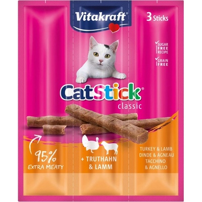 Vitakraft Cat Stick Mini Turkey & lamb 3 x 6 g