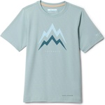 Columbia Детска спортна тениска Columbia Kid's Tech Trail Utility S/S Graphic Crew Sport shirt - Crushed Blue / Energetic (704-5865-0315)