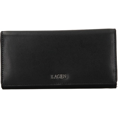 Lagen dámska peňaženka kožená 50310 Black