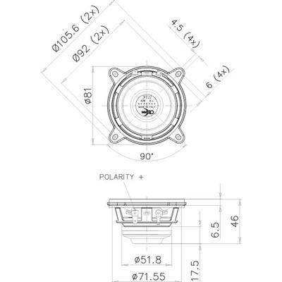 Faital Pro 3FE22 4/Ohm