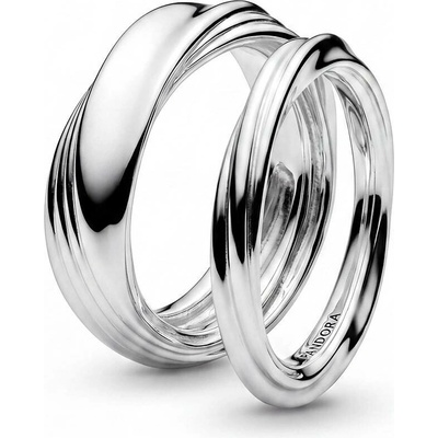 Pandora set stříbrných prstenů Essence 193890C00