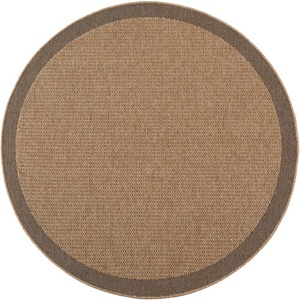 Ayyildiz Кафяв кръгъл килим за открито и закрито ø 120 cm Timber 1402 - Ayyildiz Carpets (TIMBER1201201402BEIGE)